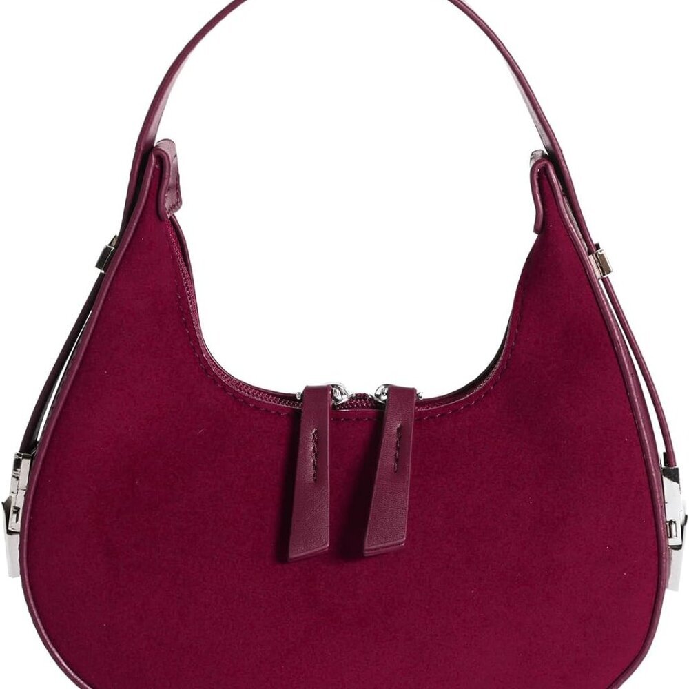 Women's Crescent Shoulder Bags Fashion Y2k 90s Hobo Crescent Handbags,Underarm S